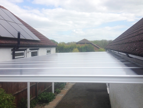 Simplicity 16 Domestic Carport Installation - West Sussex