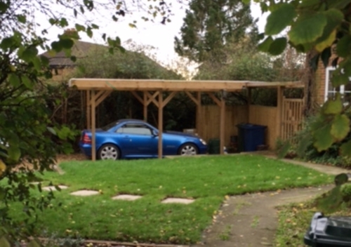 Free Standing Timber Carport