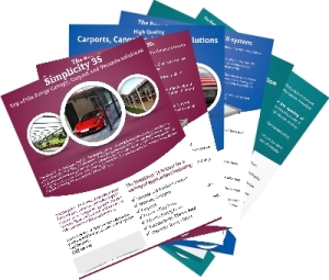 simplicity carport unbranded flyers