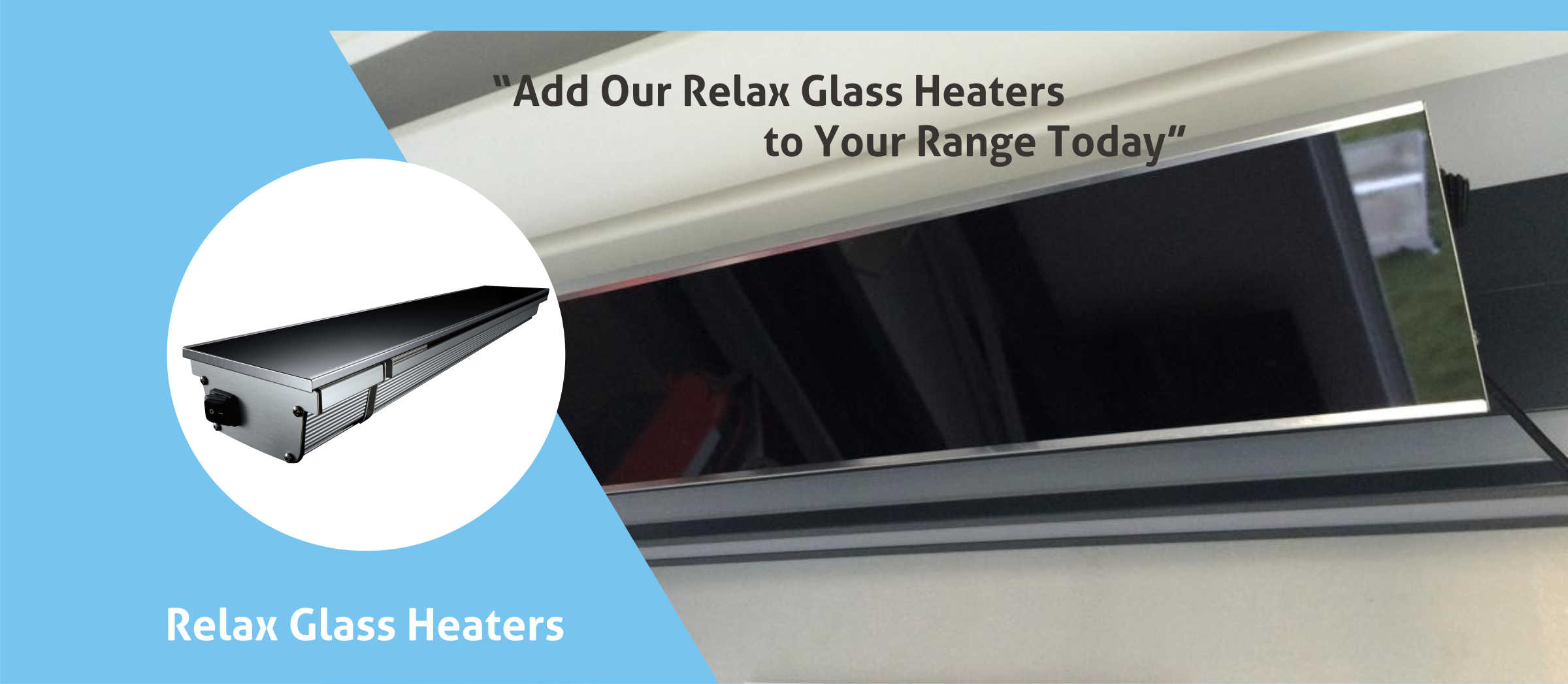 Waterproof Outdoor Heaters Relax Glass Heater