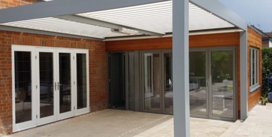 Bioclimatic Pergola Little Chalfont Hertfordshire Alfresco Living