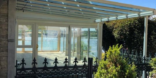 Glass Veranda Tinted Glass Roofit Ireland