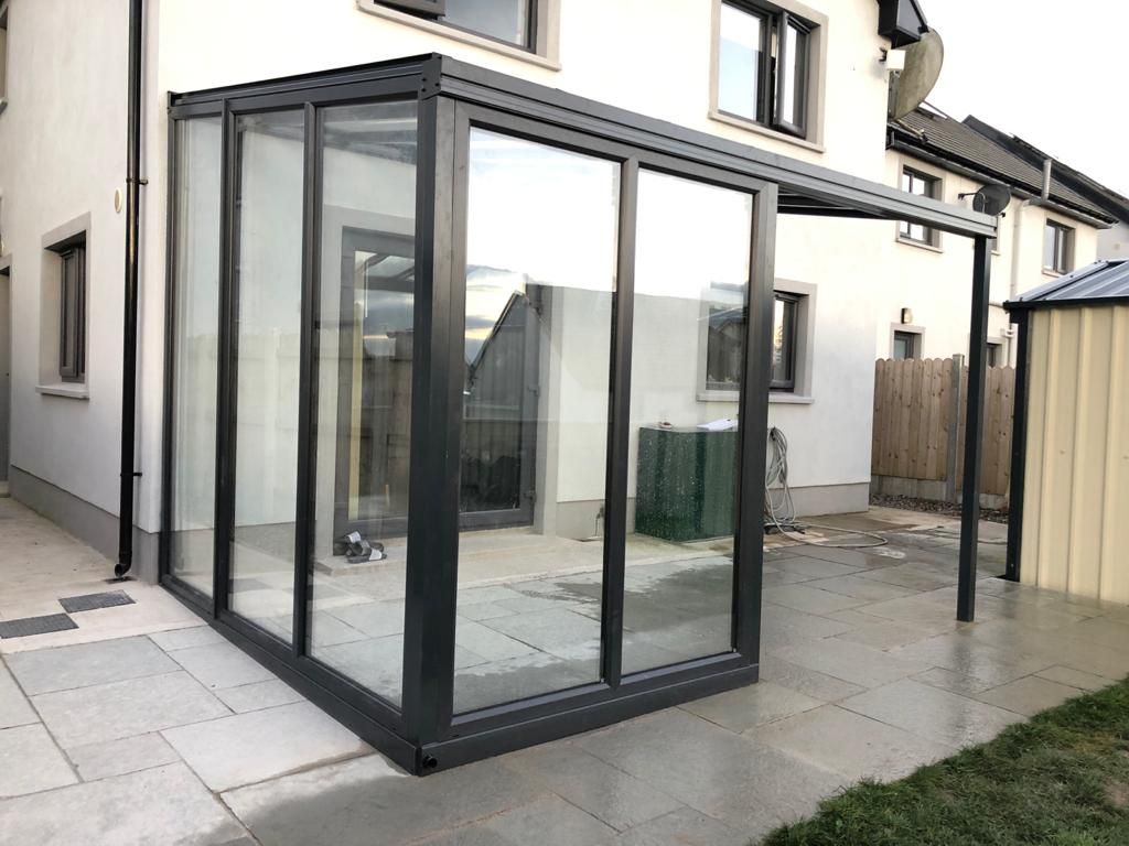 Glass Veranda Roofit Ireland