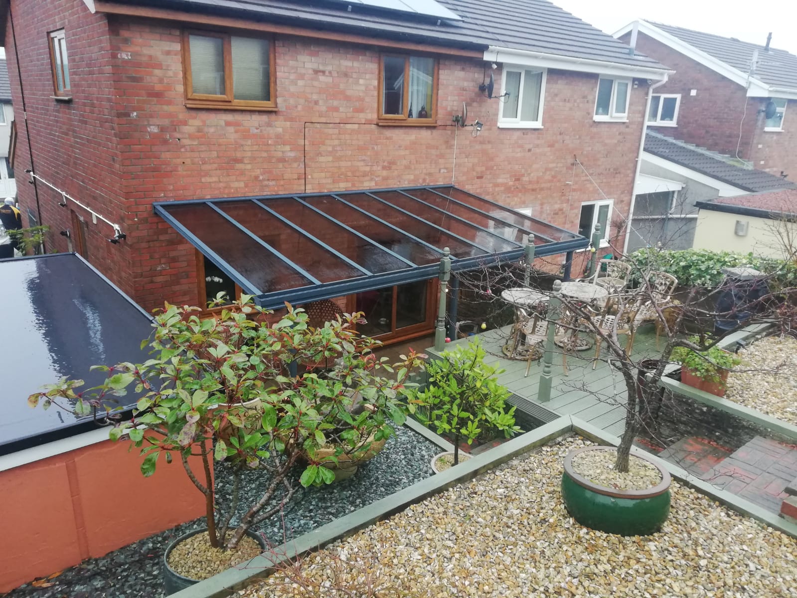 Veranda Installed In Wales