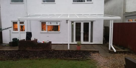 Veranda Installed in Cardiff, Wales