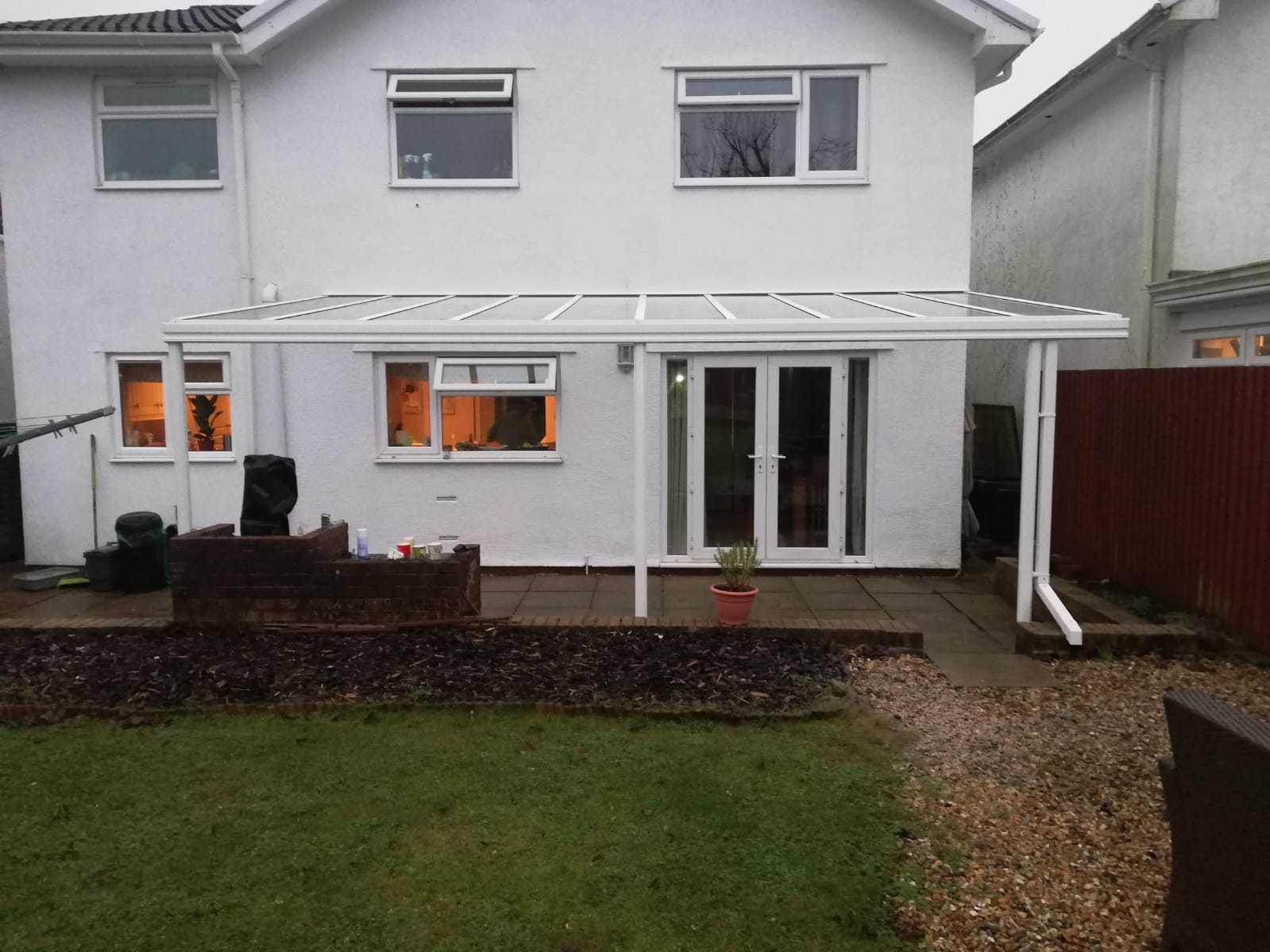 Veranda Installed in Cardiff, Wales