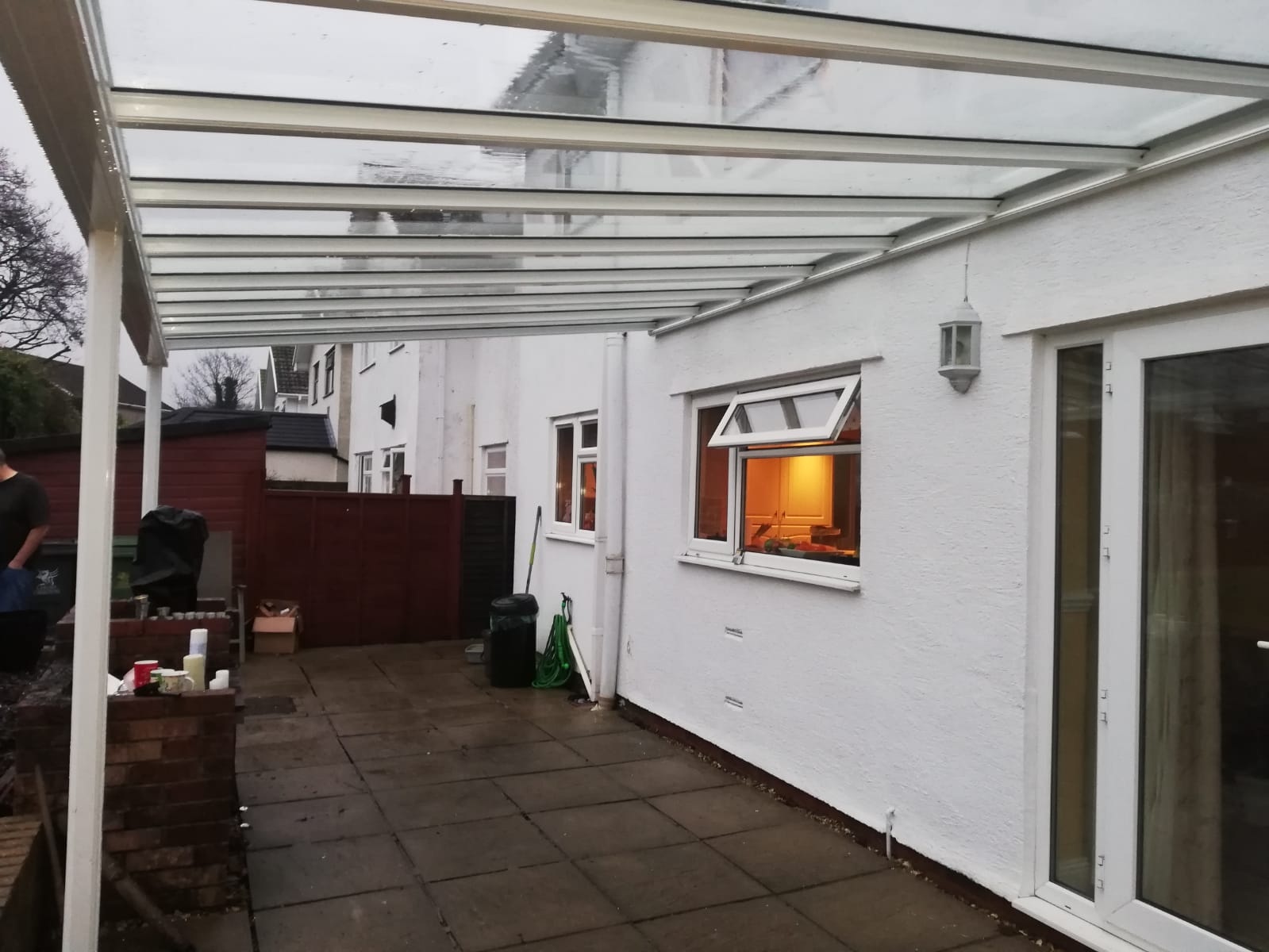 Veranda Installed in Cardiff, Wales