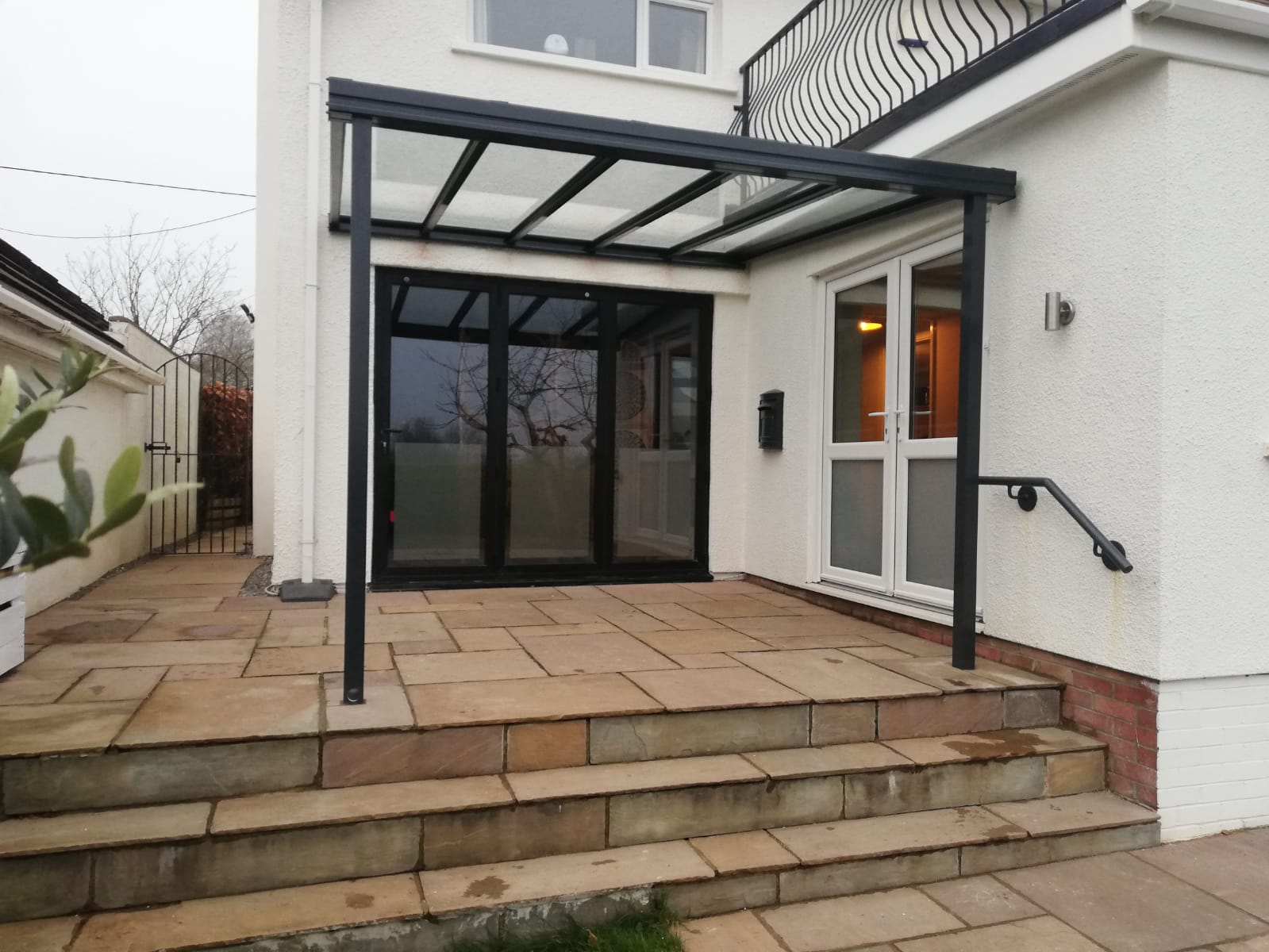Veranda Installed in Wales by SouthwalesCCV