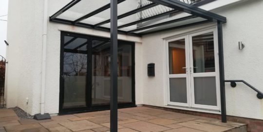 Veranda Installed in Wales by SouthwalesCCV