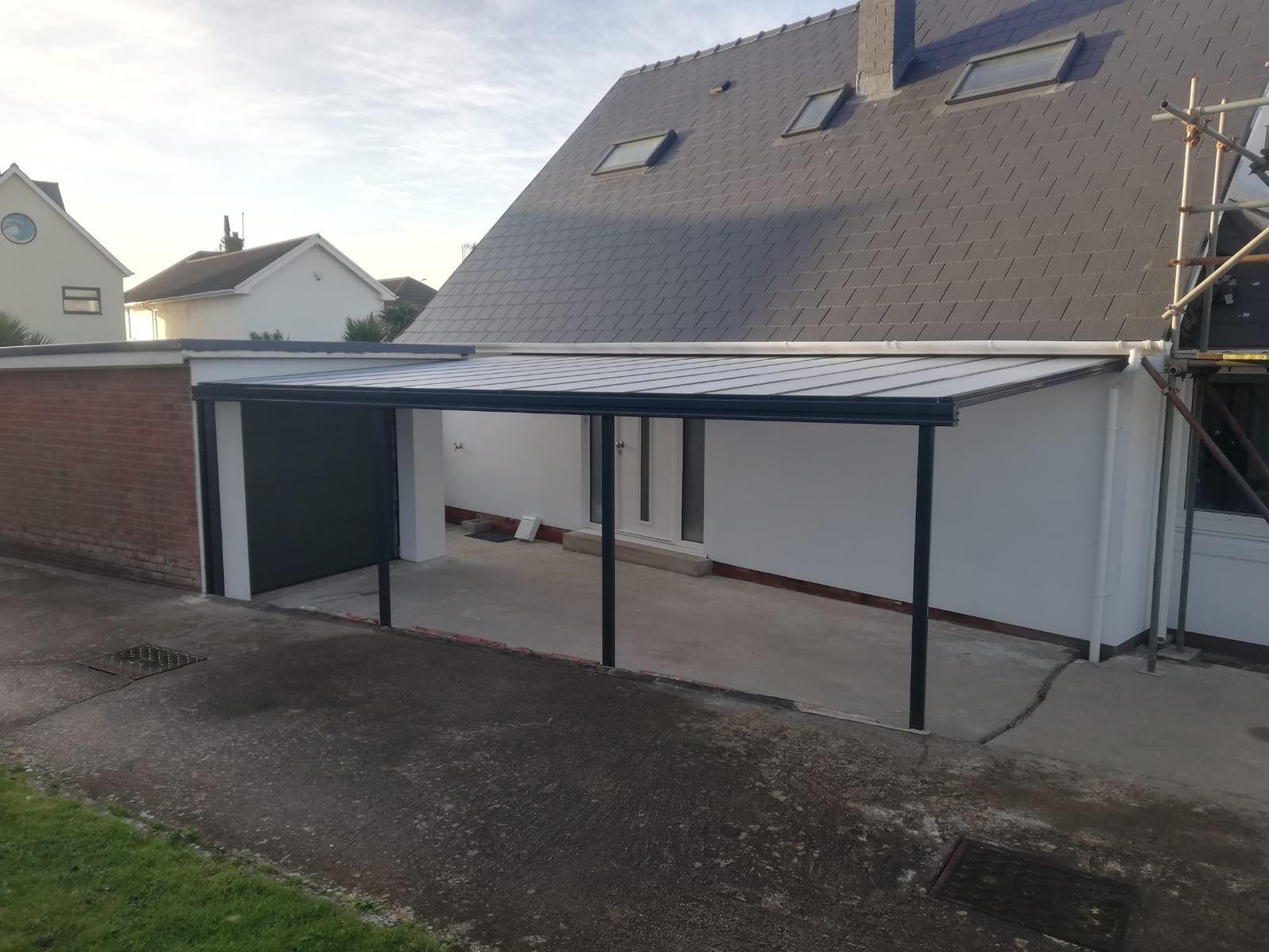 Veranda Installed in Wales