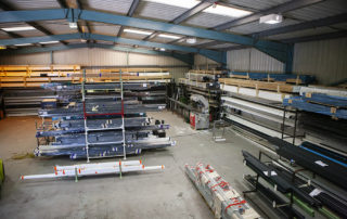 Milwood Hinkley Warehouse Canopy Veranda Carport Stock