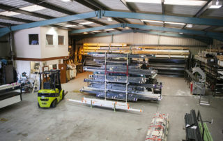 Milwood Hinkley Warehouse Canopy Veranda Carport Stock