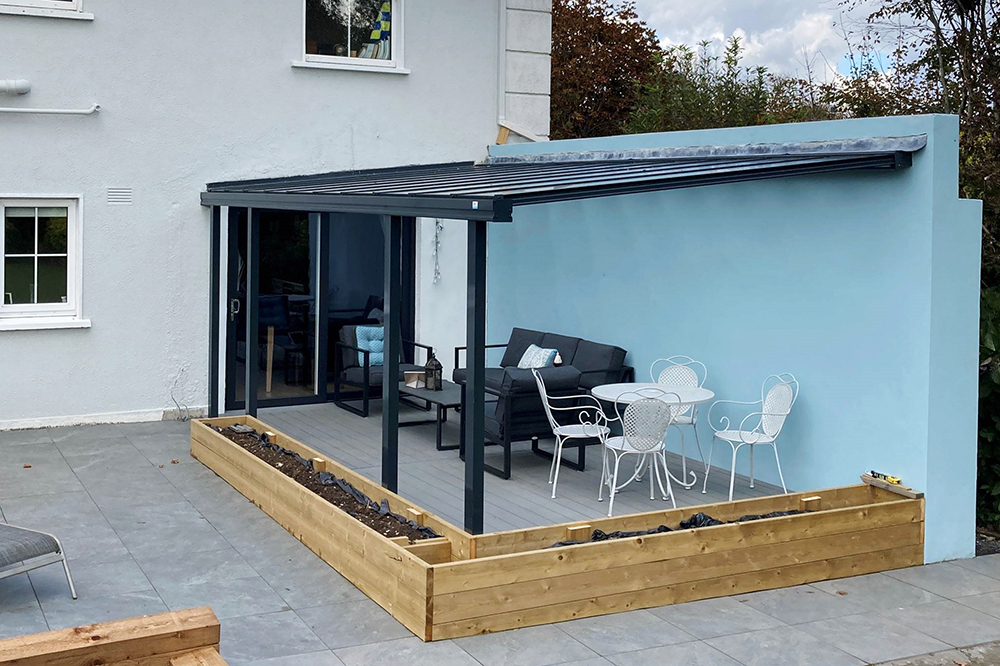 Milwood Veranda Install Dublin Ireland Simplicity Xtra