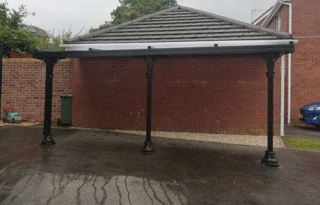 Milwood Veranda Installation Aberdare Wales Simplicity 35