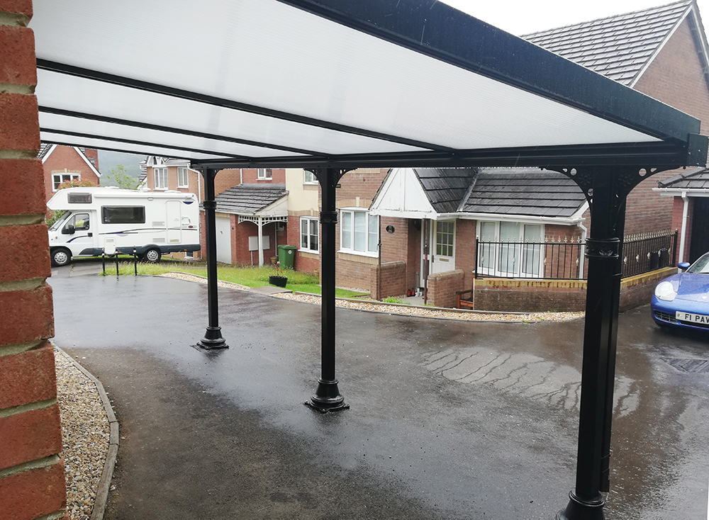 Milwood Veranda Installation Aberdare Wales Simplicity 35