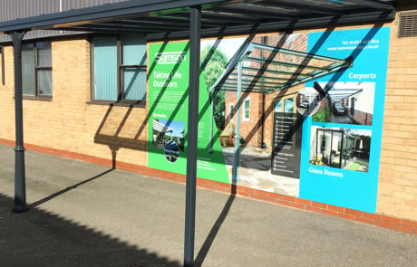 Milwood Group Trade Partner Veranda Installation Display