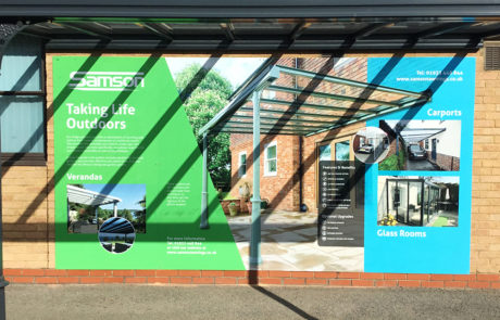 Milwood Group Trade Partner Veranda Installation Display