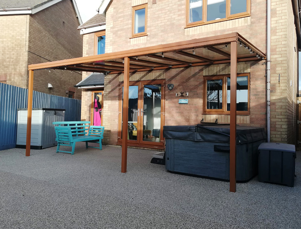 Milwood Group Veranda Installation Aberavon, Wales Simplicity 6