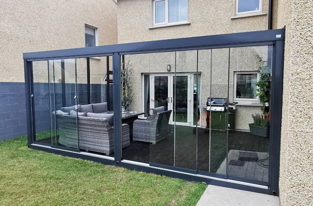 Veranda Glass Room Installation Dublin Simplicity Xtra Milwood Group Roofit