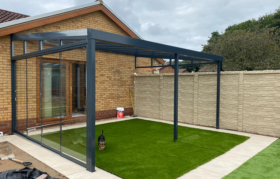 Simplicity Xtra Veranda Installation Neath Abbey Canopy Pro