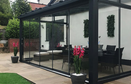 Veranda Glass Room Installation Bramhall Stockport Alfresco Contemporary