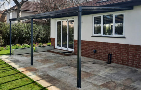 Milwood Group Veranda Installation Harrogate Simplicity 6 Alfresco Canopies