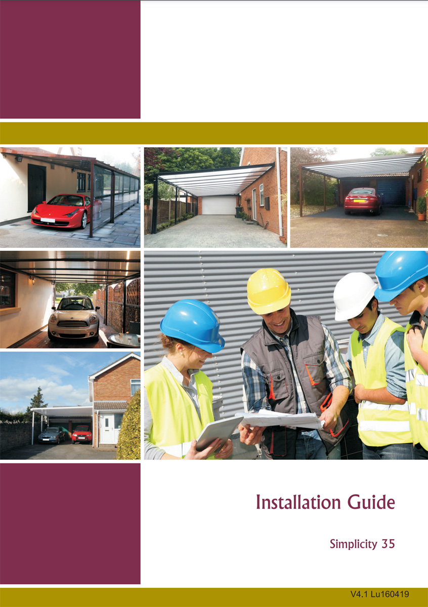 Milwood Group Simplicity 35 Installation Guide