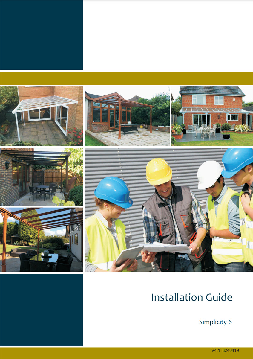 Simplicity 6 Milwood group Installation guide