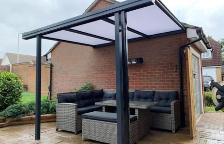 Romford Veranda Install Simplicity 16 Essex Anthracite Grey