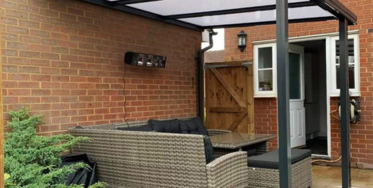 Romford Veranda Install Simplicity 16 Essex Anthracite Grey