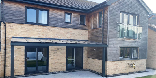 Eaton Ford Cambridgeshire Veranda Install Alfresco Contemporary