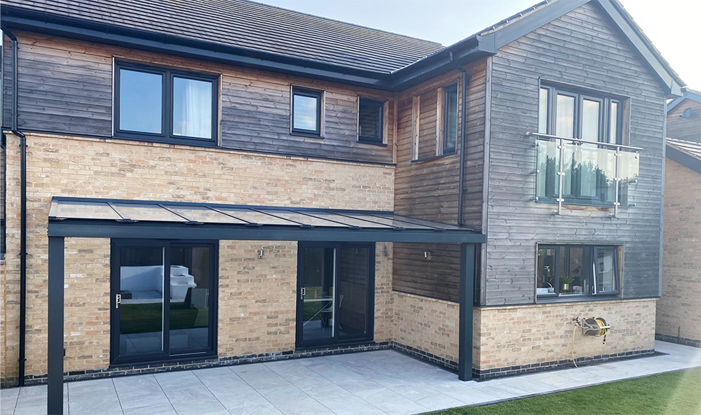 Eaton Ford Cambridgeshire Veranda Install Alfresco Contemporary