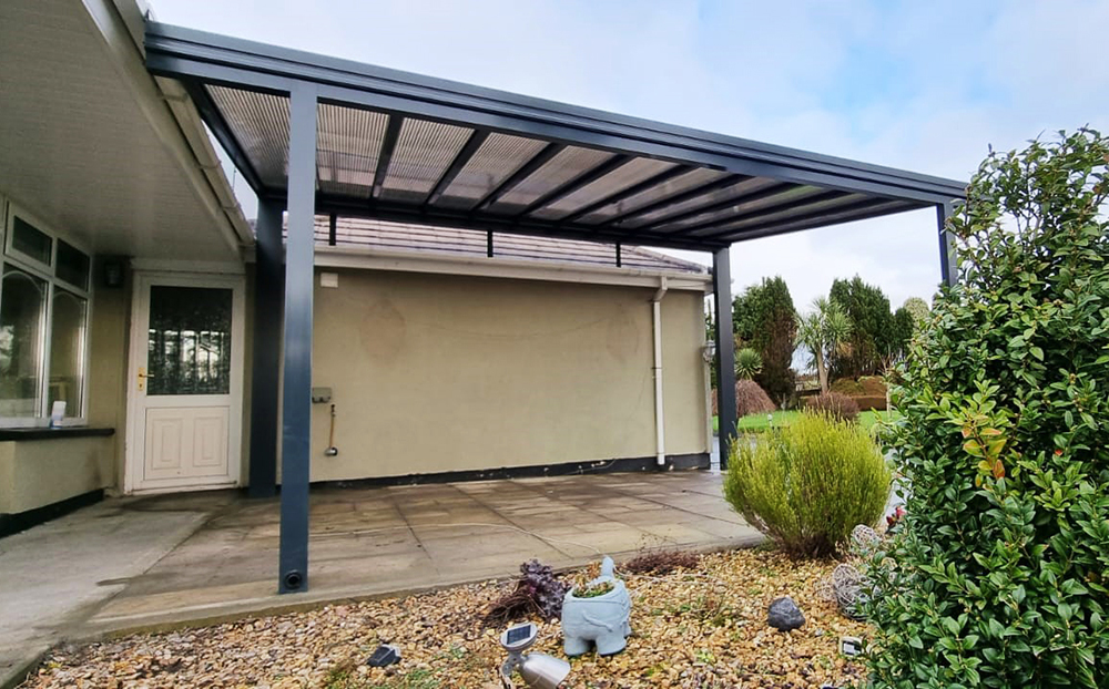 Milwood Group Canopy Installation Waterford Ireland Simplicity 16 Roofit