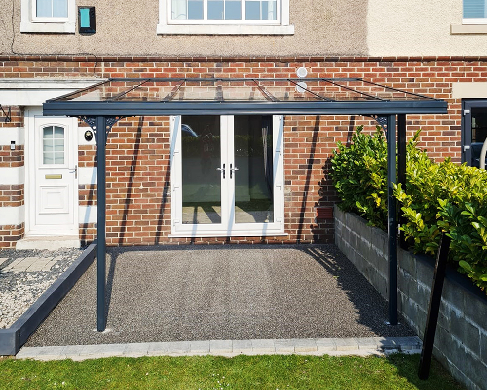 Milwood Group Simplicity 6 Veranda Installation Cwmafan Wales Canopy Pro Limited