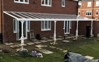 Milwood Group Gibson Canopies Installation Yorkshire Veranda