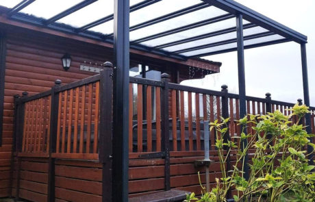 Milwood Group Gibson Canopies Installation Yorkshire Veranda