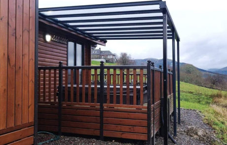 Milwood Group Gibson Canopies Installation Yorkshire Veranda