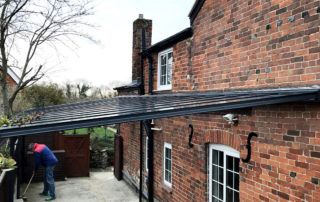 Milwood Group Gibson Canopies Installation Yorkshire Veranda