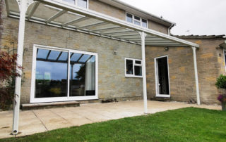 Milwood Group Gibson Canopies Installation Yorkshire Veranda