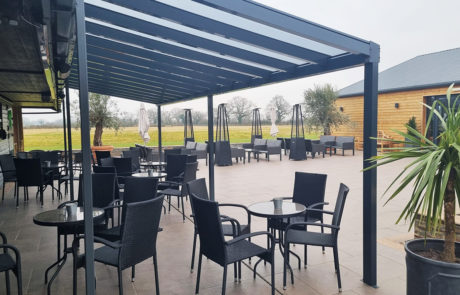 Milwood Group Gibson Canopies Installation Yorkshire Veranda