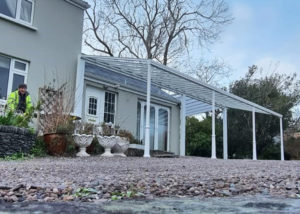 Milwood Group Complex Installation Using Two Canopy Products Simplicity 6 and Simplicity 35 Installed by Trade Partners Roofit