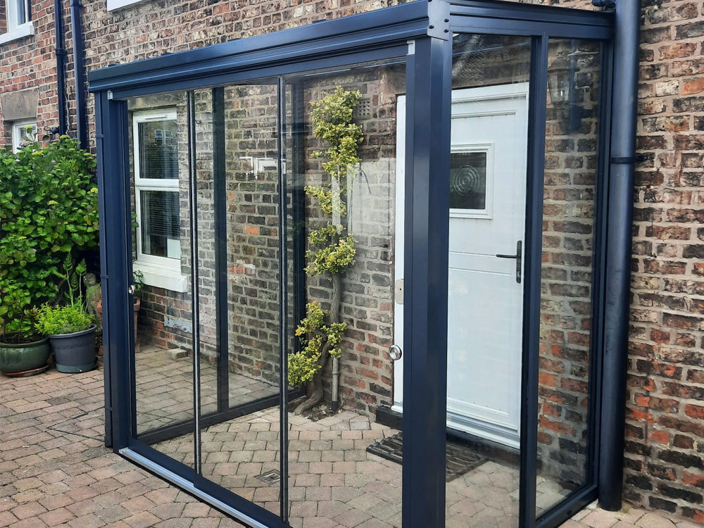 Milwood Group Installation By NGT Products Ltd Simplicity 6 Glass Room Porch