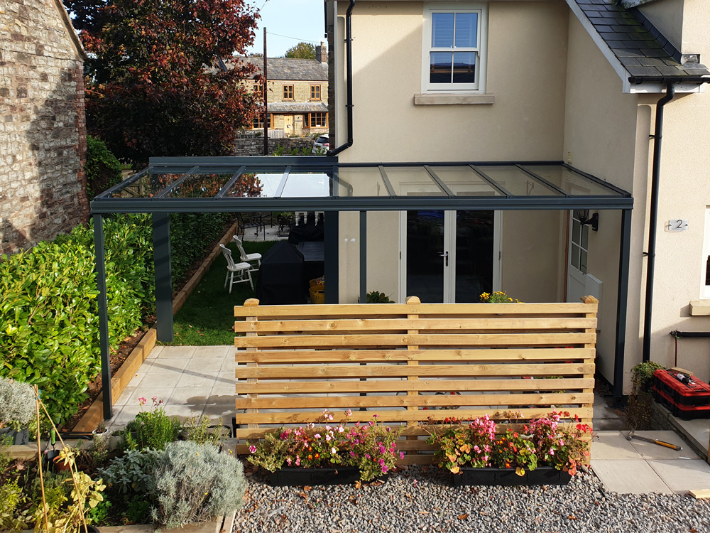 Milwood Group Veranda Installation Greenspace Living Wales