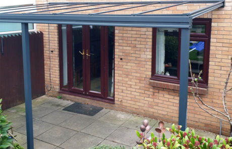 Milwood Group Supply Simplicity 6 Veranda In Llanfoist Wales Installed By Greenspace Living