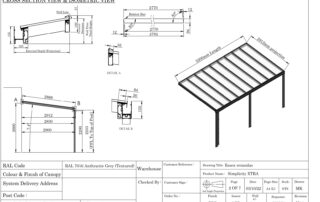 Essex verandas - Cm11 2tf- Simplicity Xtra ( 5.2x 2.912m)