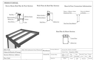 Essex verandas - Cm11 2tf- Simplicity Xtra ( 5.2x 2.912m)