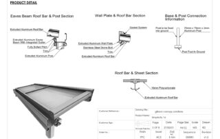 gibson canopy solutions - Simplicity 16 ( 8 x 2.5m